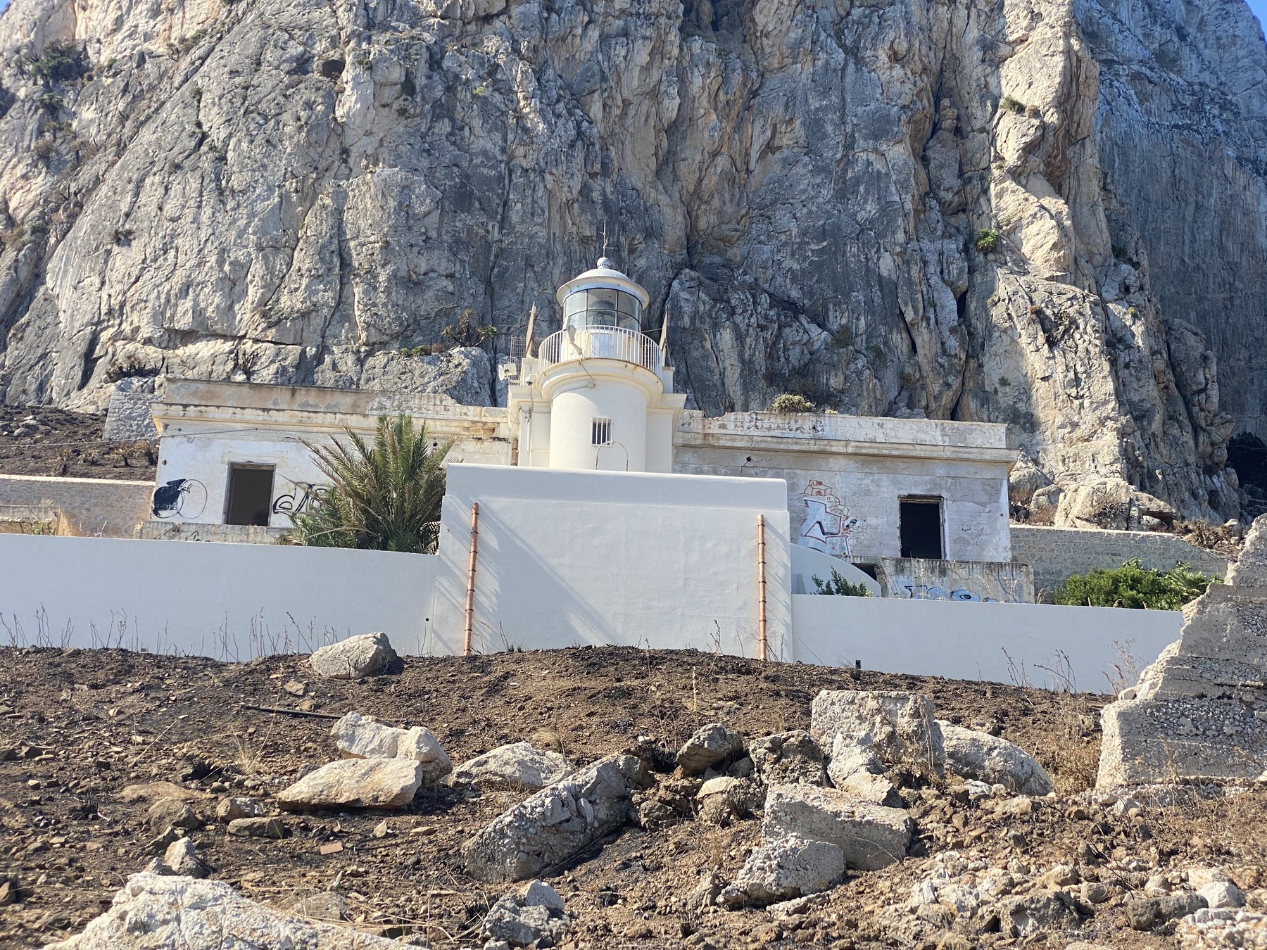 Faro di Capo Gallo nella riserva