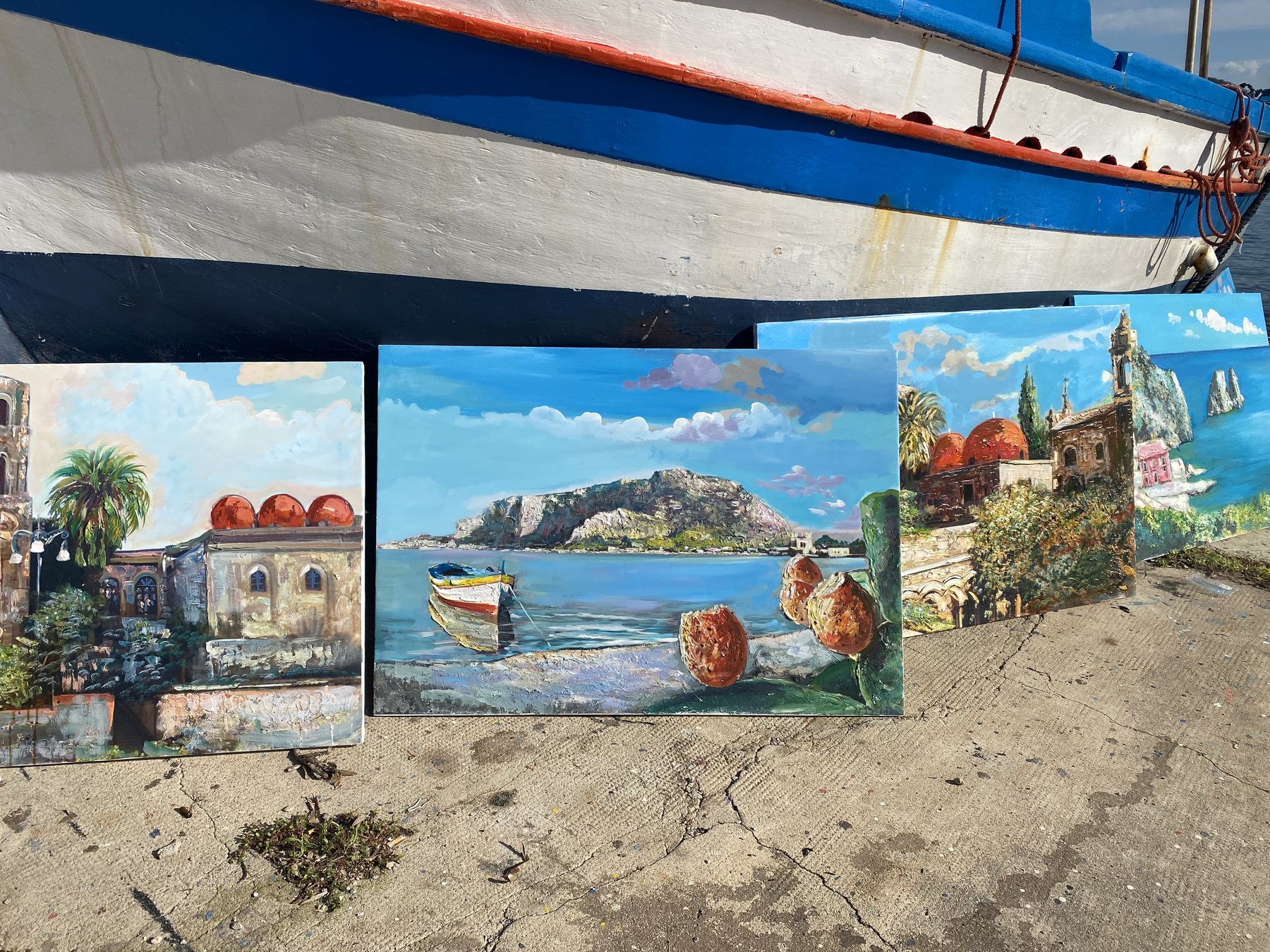 Arte sul mare a Mondello