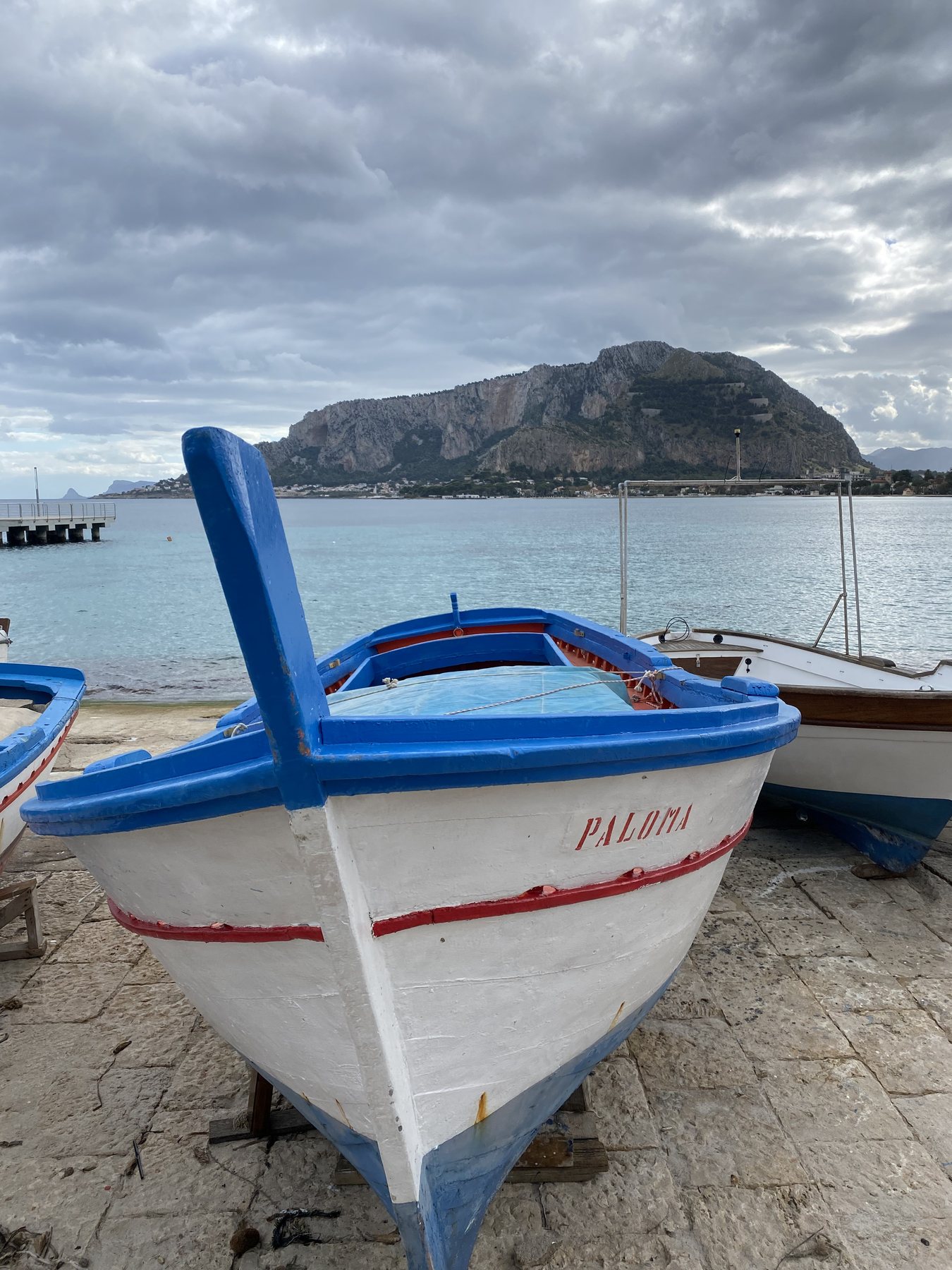 Mare e barche a Mondello