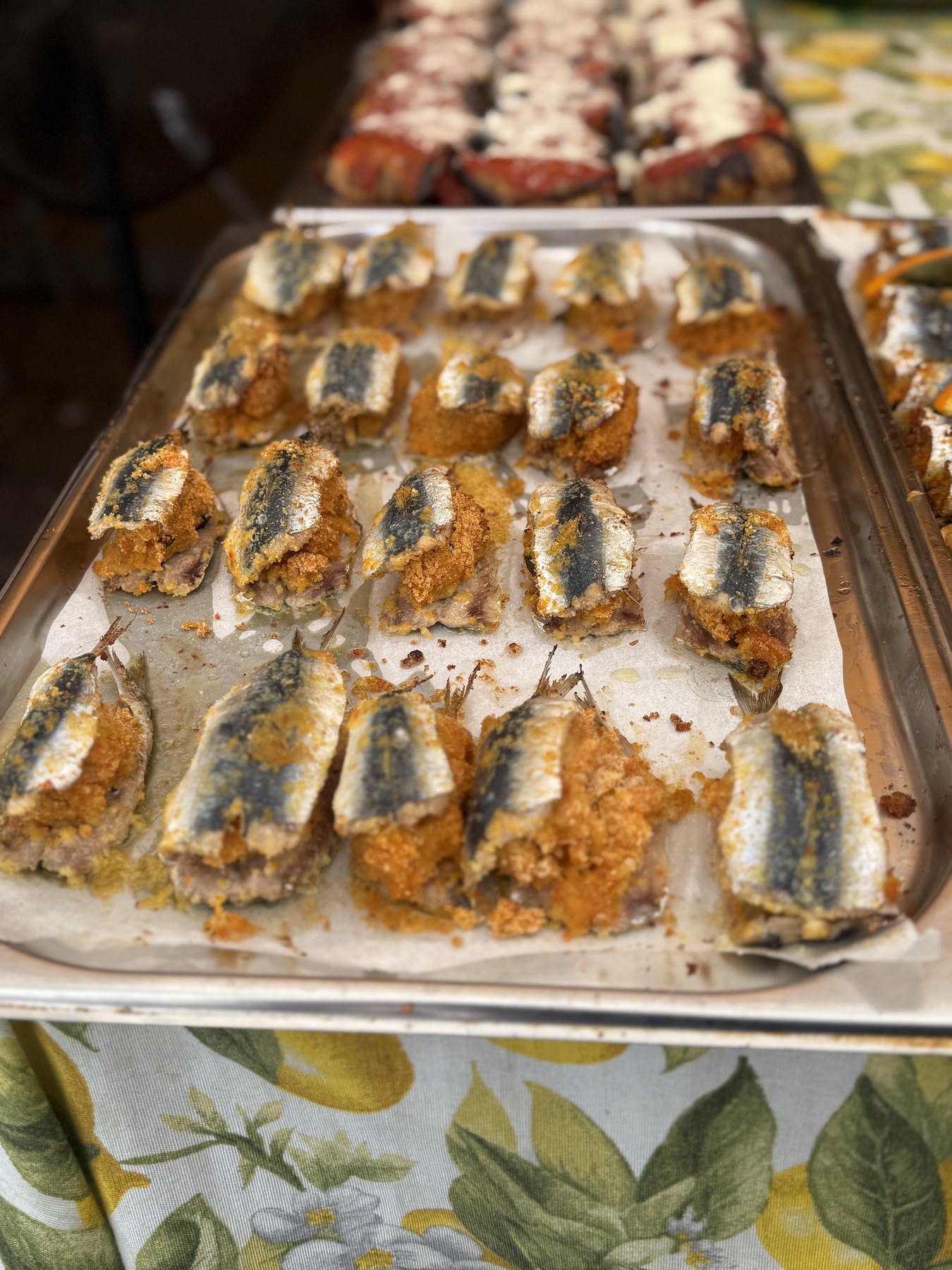 Sarde a beccafico.